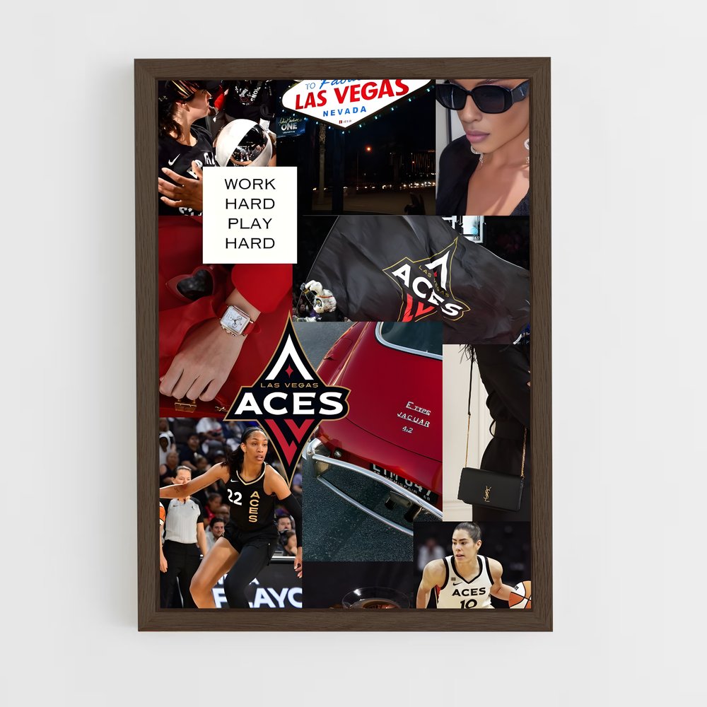 Poster Vegas Vibes – affiche Basketball (vue 5)